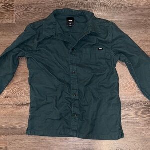 Vans Dark Green Casual Shirt